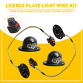 Set of 4 DRL LED Headlight Strip Lights for Universal Vehicles