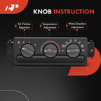 Heater Climate Control Module for Chevy Blazer S10 GMC Jimmy (1995â2005)