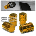 Set of 4 Aluminum Tire Rim Valve Dust Cover Caps for (RT046)