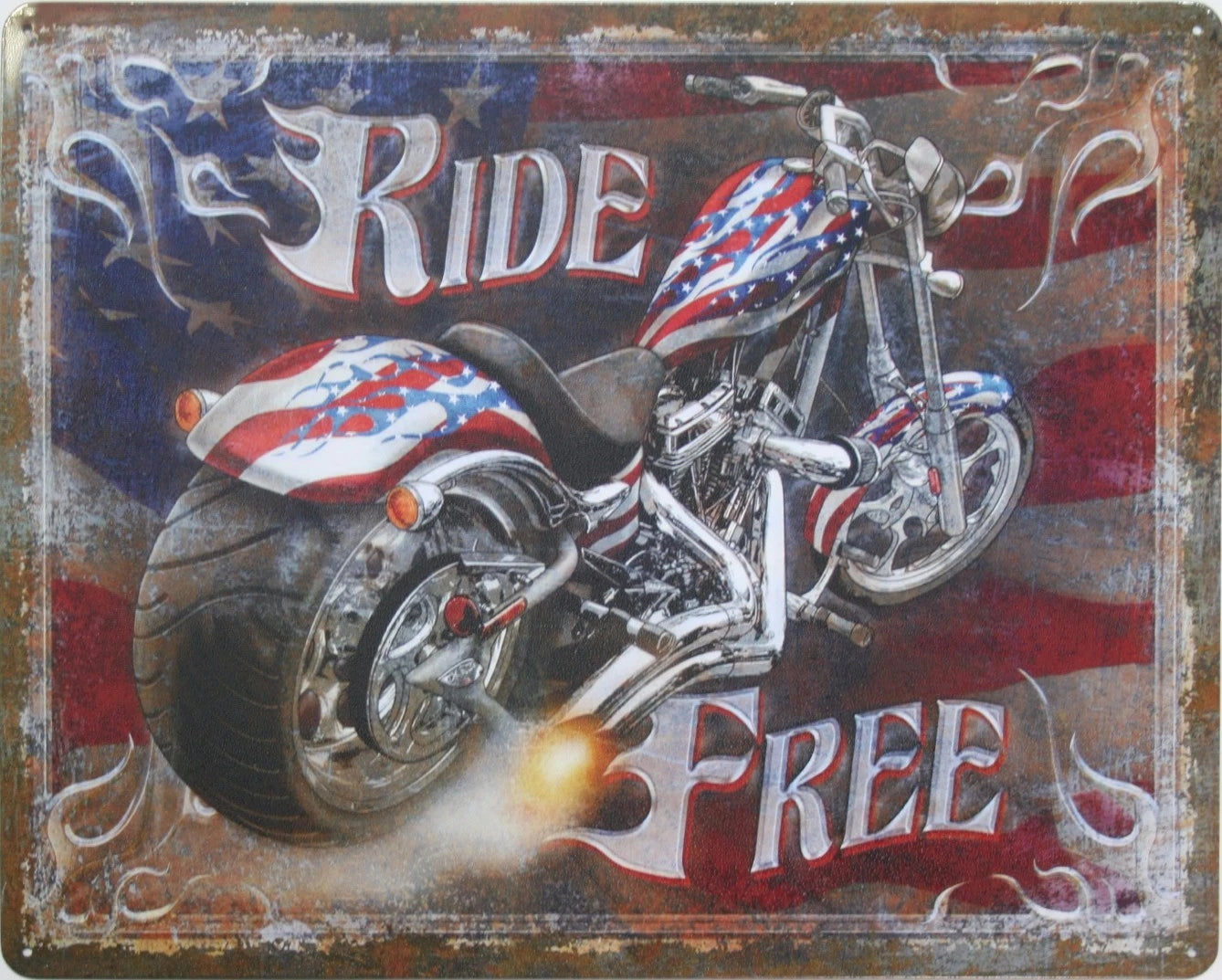 Tin Metal Sign for Harley Davidson Motorcycle (Custom)