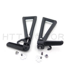 Black Rear Passenger Foot Peg Footrest & Bracket for Yamaha YZF-R6 (2006–2014)