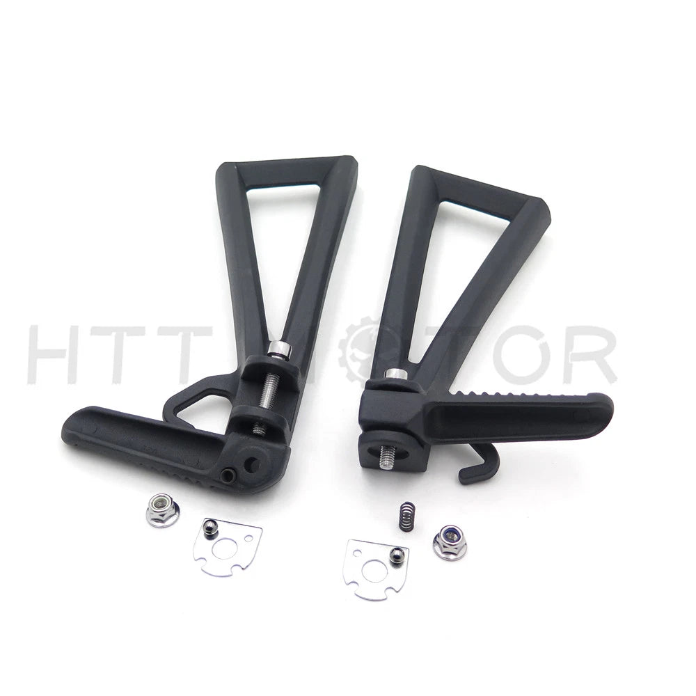 Black Rear Passenger Foot Peg Footrest & Bracket for Yamaha YZF-R6 (2006–2014)