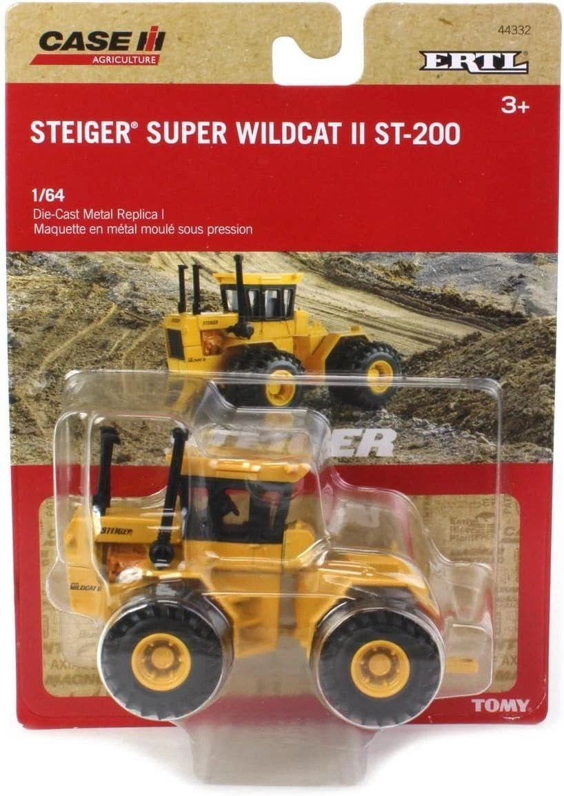 ERTL 1/64 Steiger Super Wildcat II Tractor (Industrial Yellow, 44332)