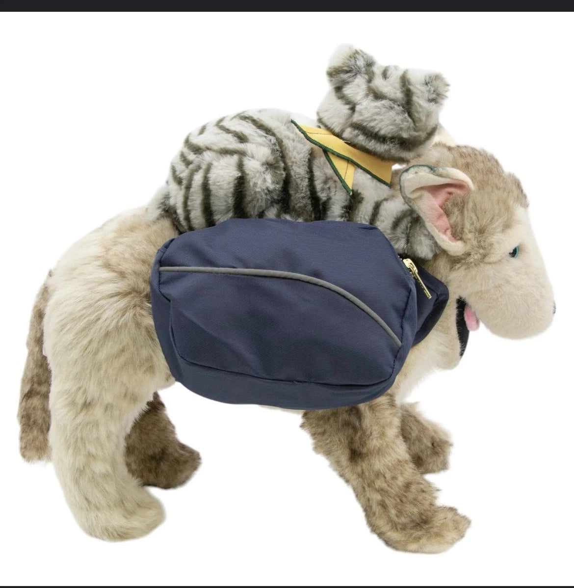 Set of 2 Baloo & Pan Plush Toys