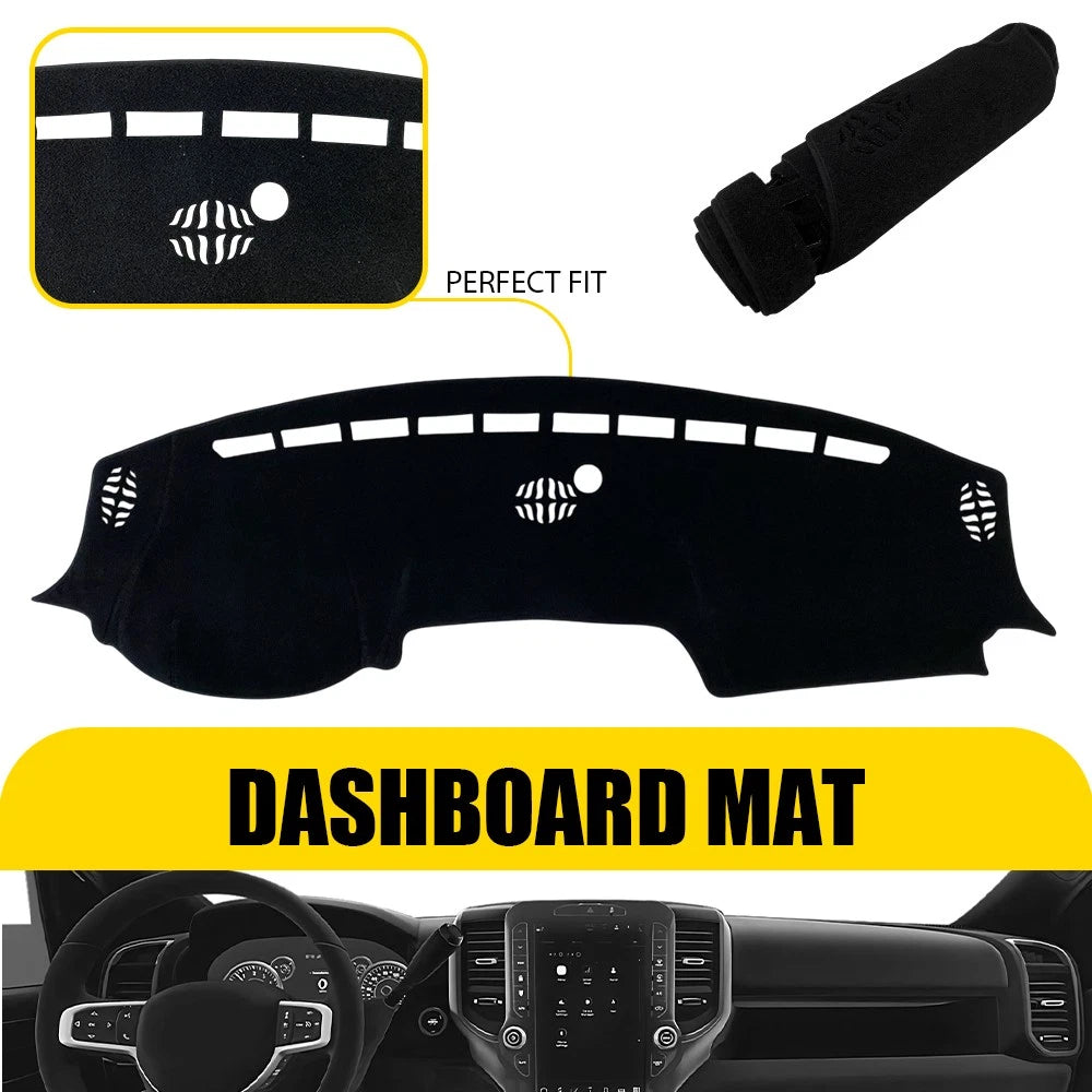 Dashboard Cover for Dodge Ram 1500 2500 3500 (2019–2025)