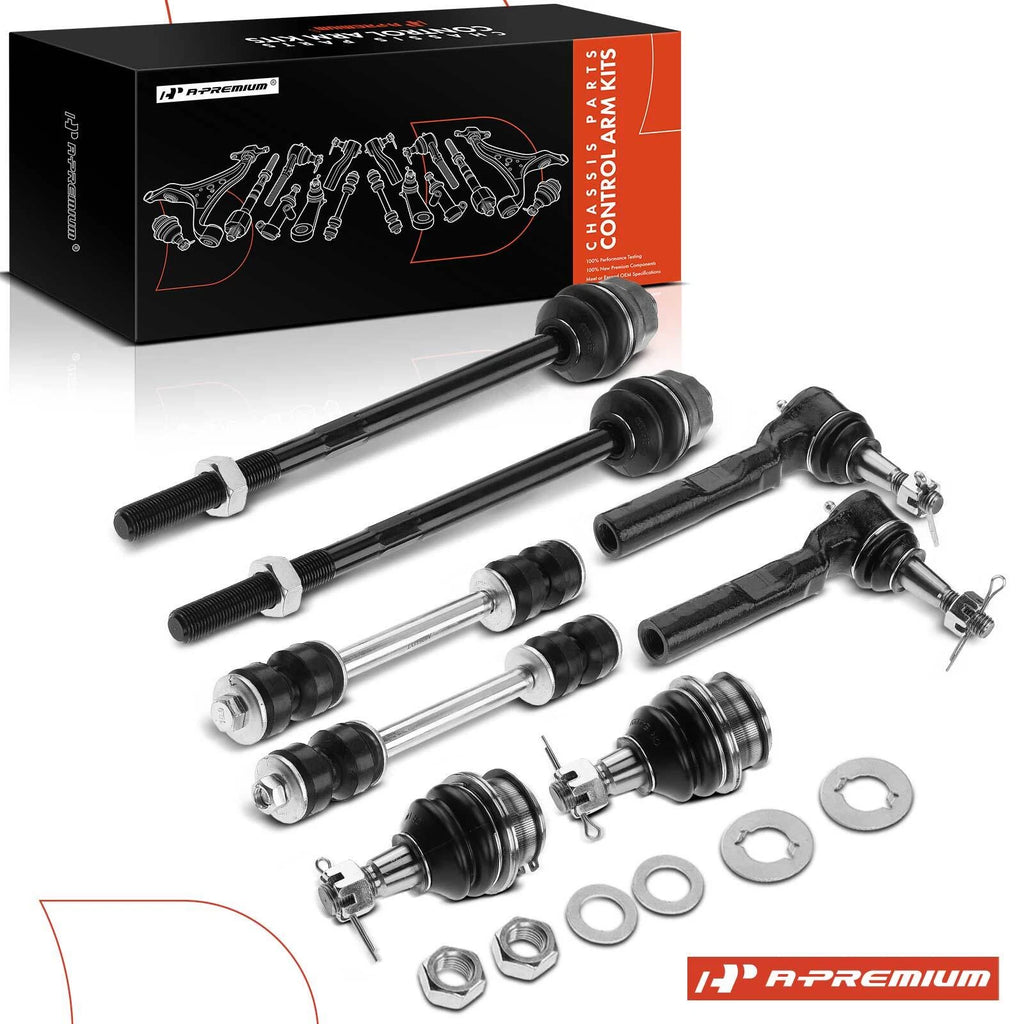 8x Front Sway Bar Tie Rod Ends for Chevy Silverado 1500 (2000â2006)