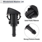 Set of 6 Windshield Washer Nozzles w/ Hose Connector for Dodge No. 5303833AA