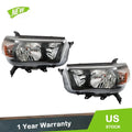 Black Headlights Set for Toyota 4Runner (2010–2013) Halogen