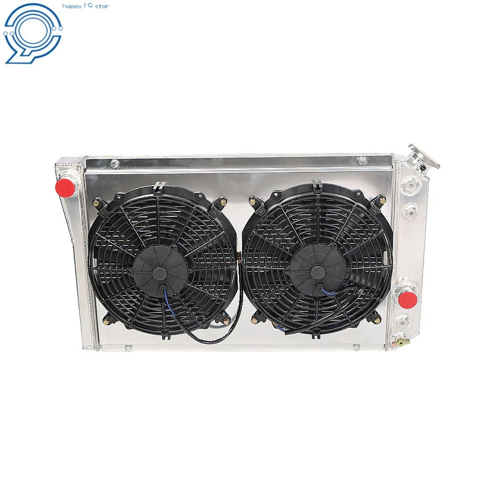 3Row Aluminum Radiator with Fan for Chevrolet Corvette (1984–1990)