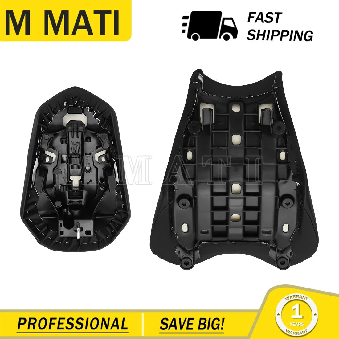 Front Driver & Rear Passenger Seats for Honda CBR1000RR (2017–2024)
