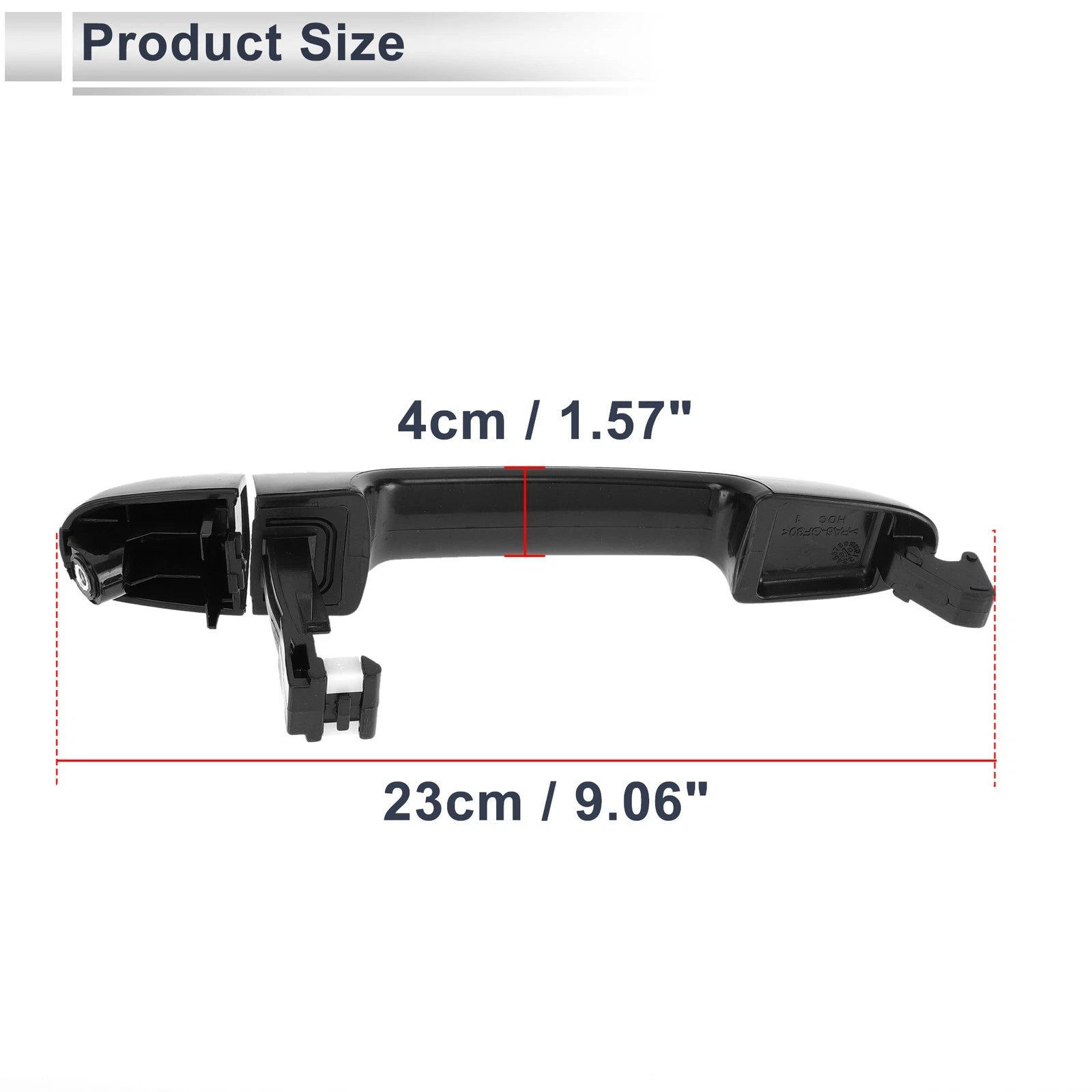 Front Right Door Handle for Hyundai Elantra (2006–2012) No. 82652-2H000
