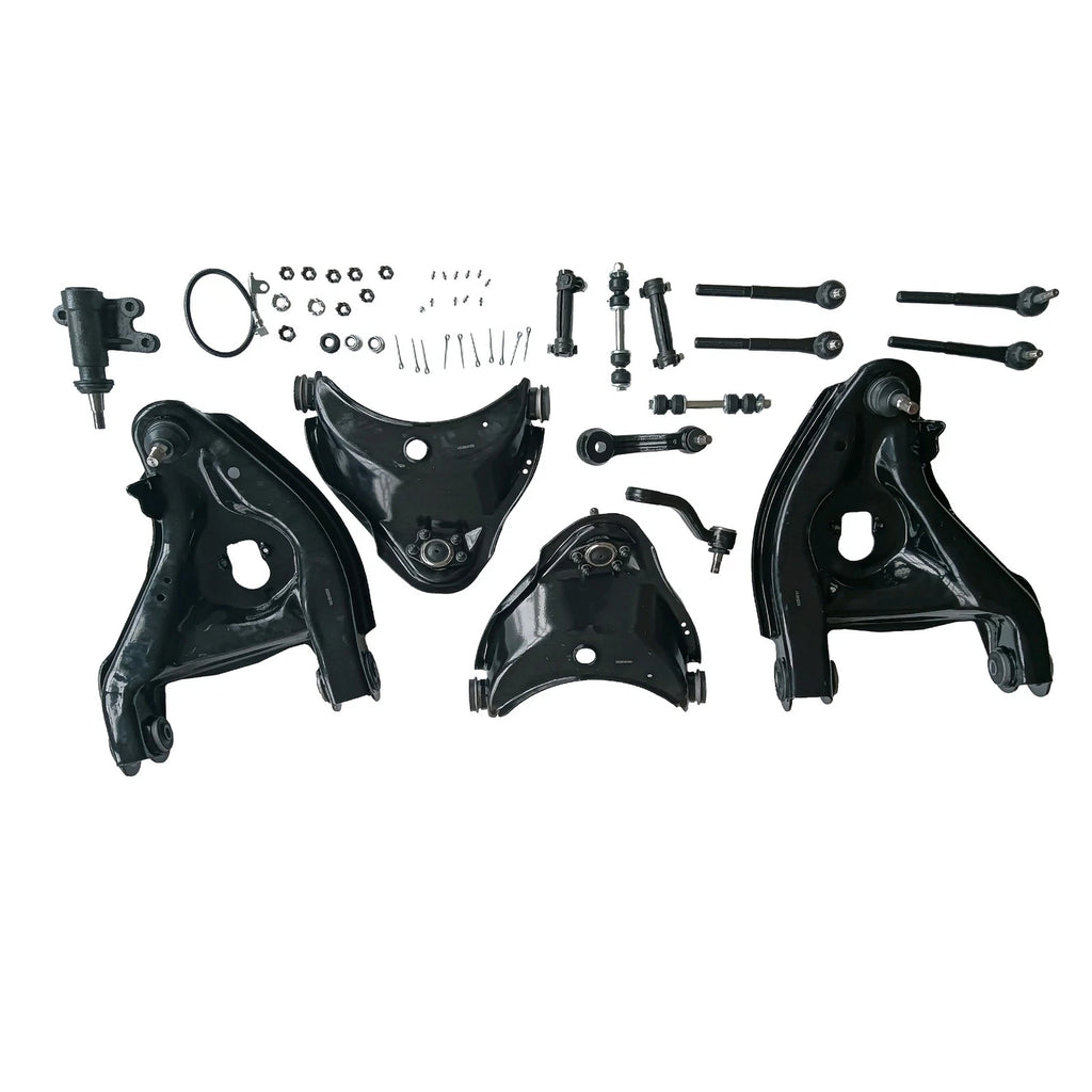 15PCS Front Control Arms Tie Rods Kit for Chevrolet C2500 GMC Yukon (1993–2000)