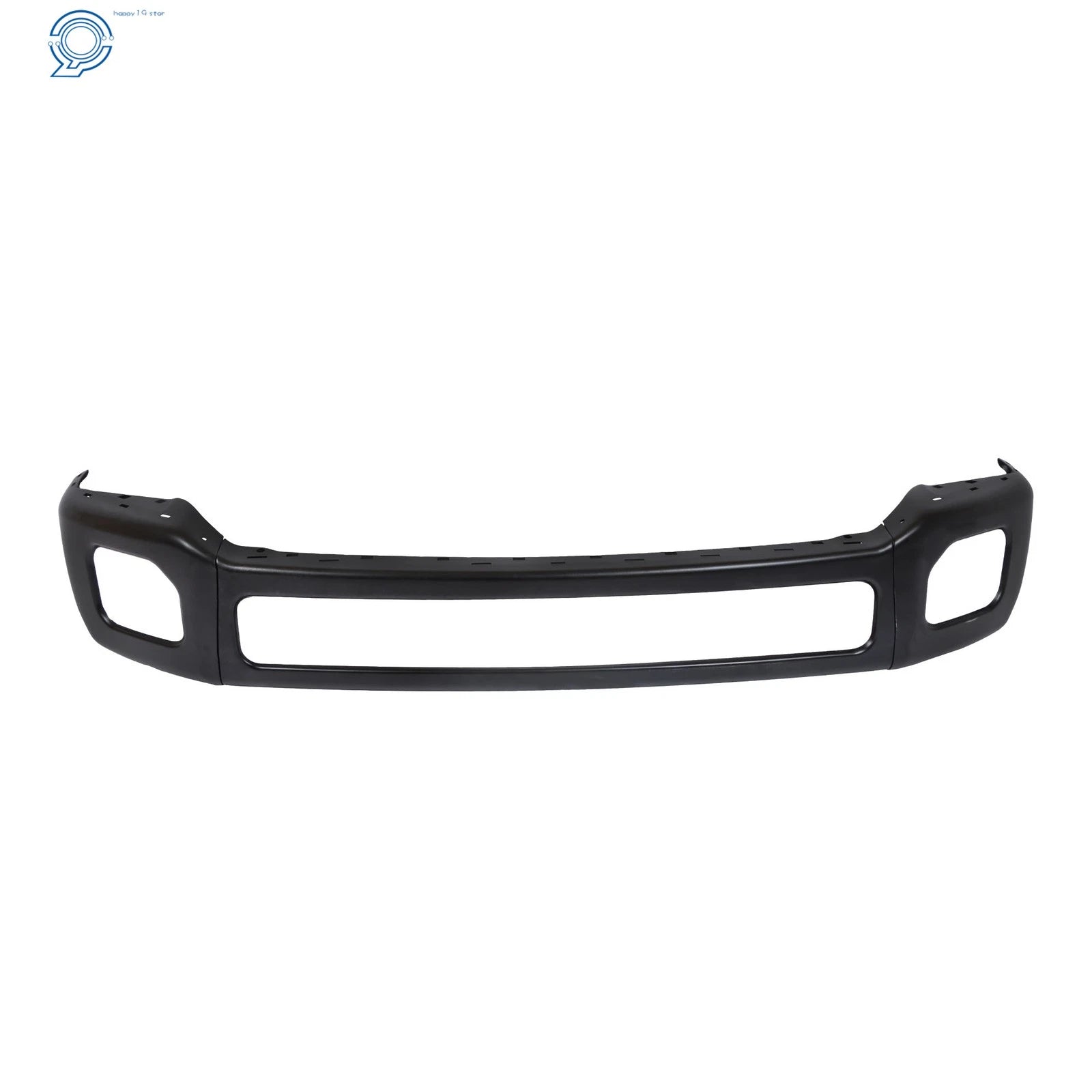 Steel Front Bumper for F-250 F-350 (2011–2016) Chrome/Black with Fog Hole