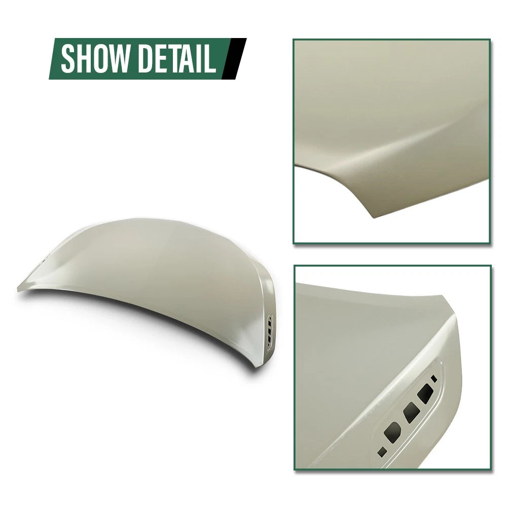 Hood Panel for Buick LaCrosse (2014–2016) Aluminum Gray