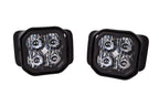 LED Fog Pro Light Kit White with Amber Backlight for 2017–2022 Ford Super Duty