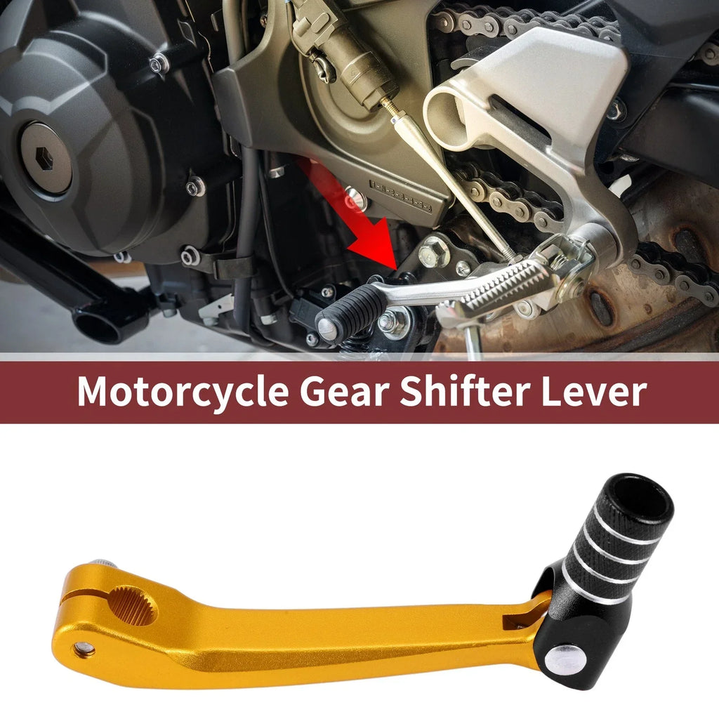 Shifter Lever for Honda CRF150F - Gold & Black (2003-2023)