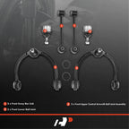 6X Front Upper Control Arm with Ball Joint for Jeep Commander (2006-2010)