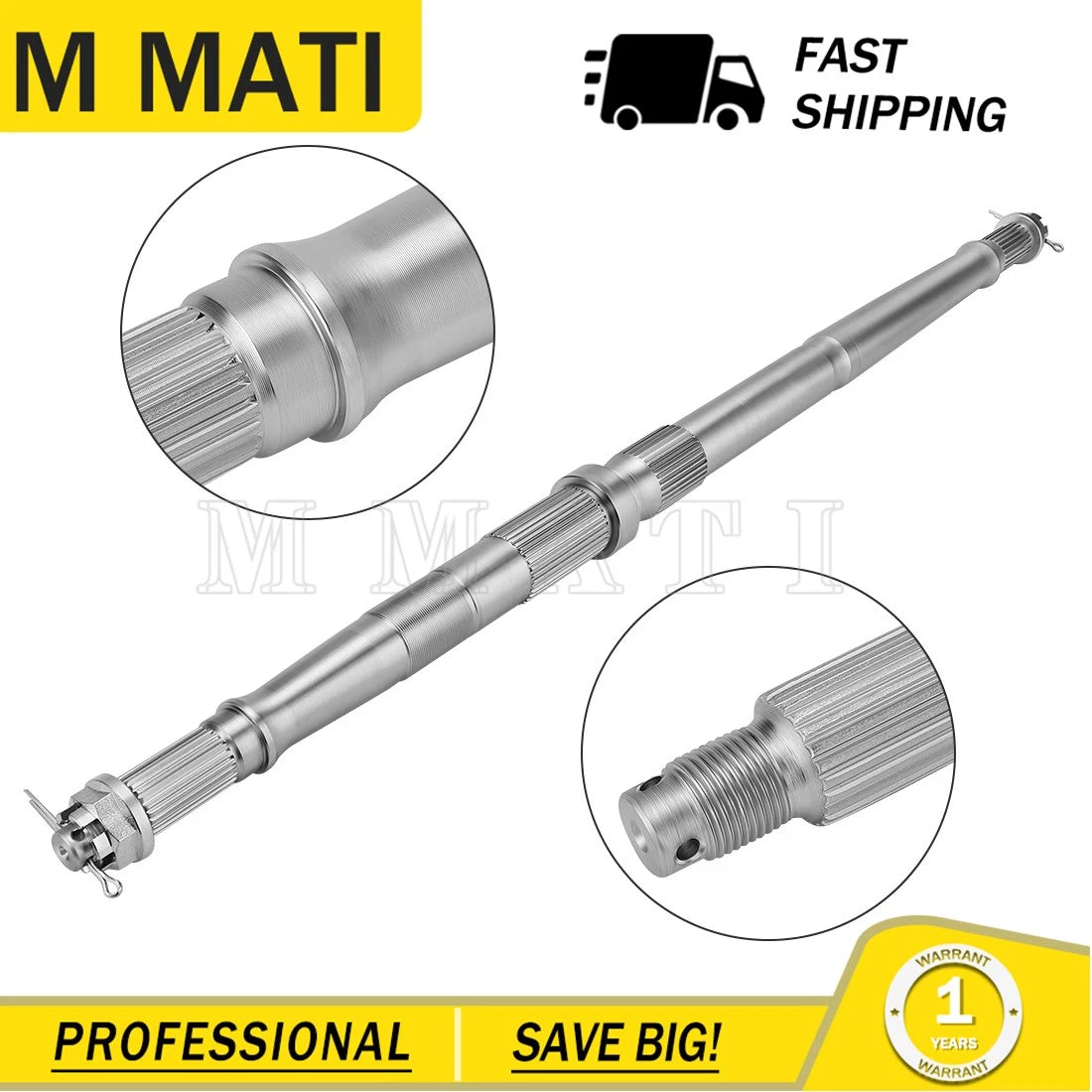 Rear Wheel Axle Shaft for Honda Sportrax 250EX (2001–2008) #42311-HN6-000