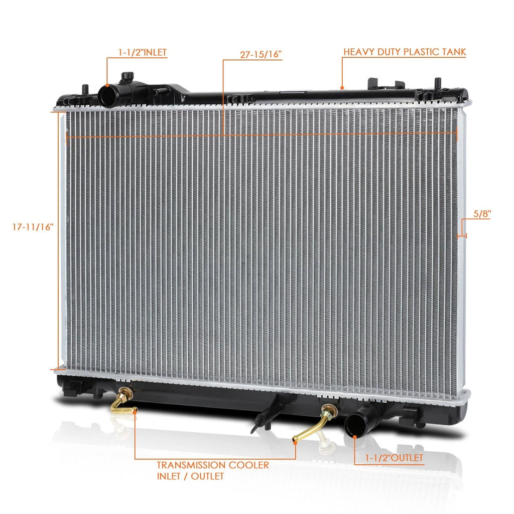 2-Row Aluminum Core Cooling Radiator for International 4100 (2008–2010)