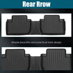 Set of 4 TPE Rubber All Weather Floor Mats for Mitsubishi Outlander (2014–2021)