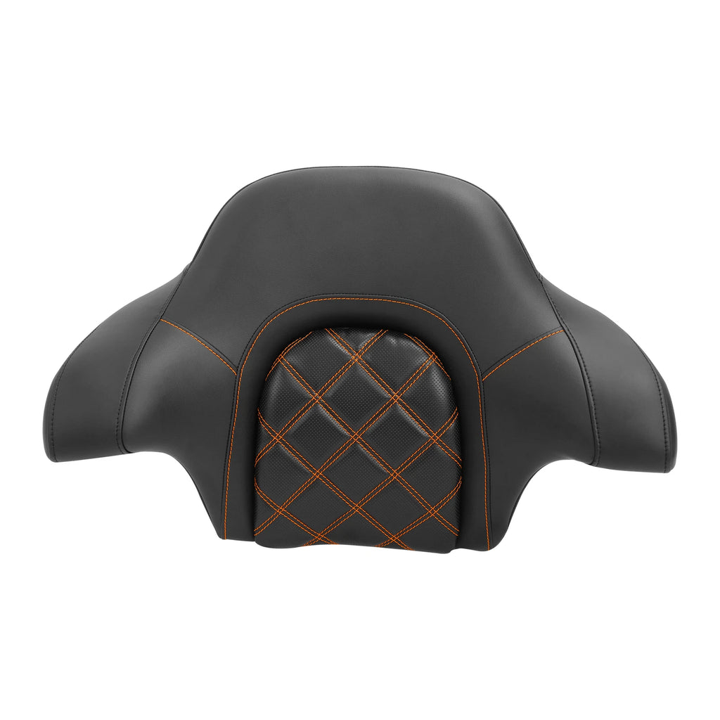 Black Wrap-around Passenger Backrest for Harley Touring Street Glide (2014–2023)