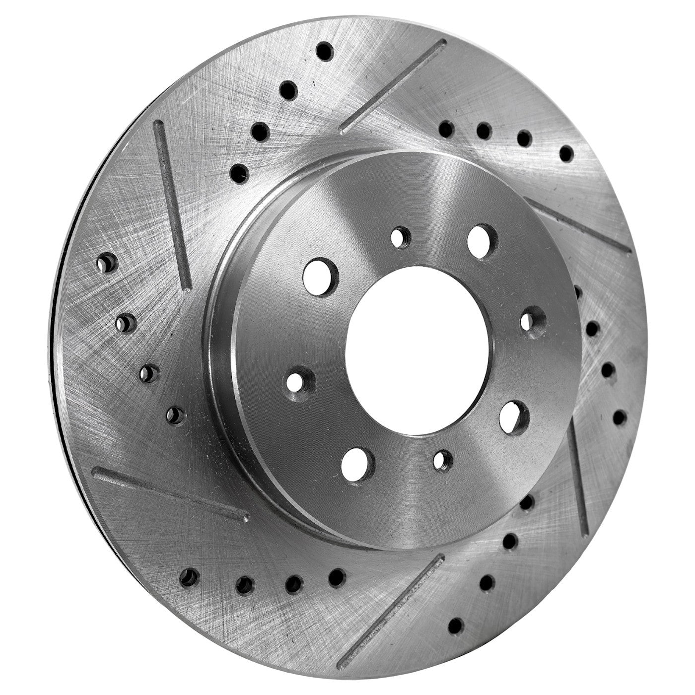 Brake Disc and Pad Kit for Honda Civic (1990–1993) Front Left Right Cross-drilled