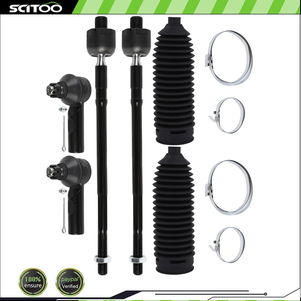 Set of 6 Steering Tie Rod Ends for Suzuki Grand Vitara (2006–2013)