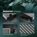 Aluminum Radiator for Jaguar X-Type (2002–2008)