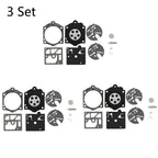 Set of 3 Carburetor Gasket Kit for Husqvarna 44 140S 240S 444 (K10-HDC)