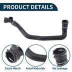 Radiator Hose for Audi Q5 (2010–2019) No. 8R0121055AB Rubber Lower