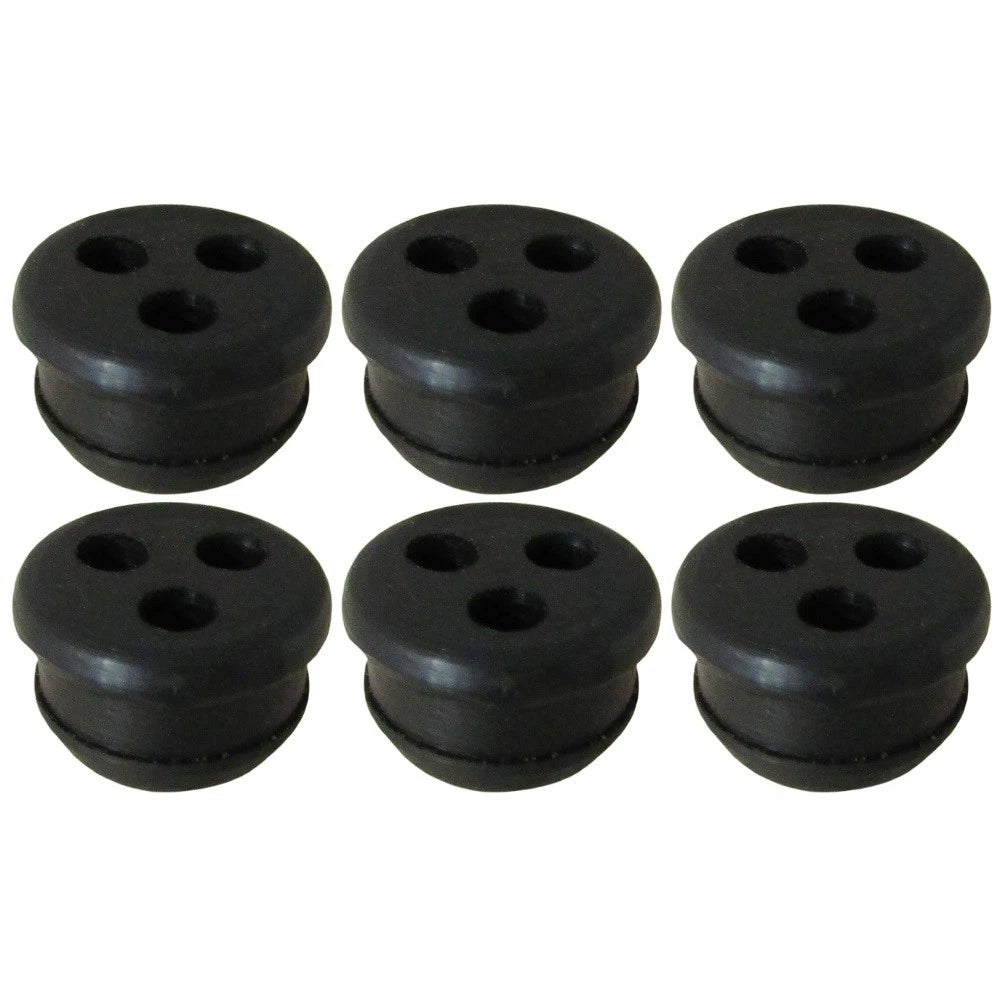 6 Pack - Fuel Line Gas Tank Grommet for Echo Trimmer Edger (V137000030)