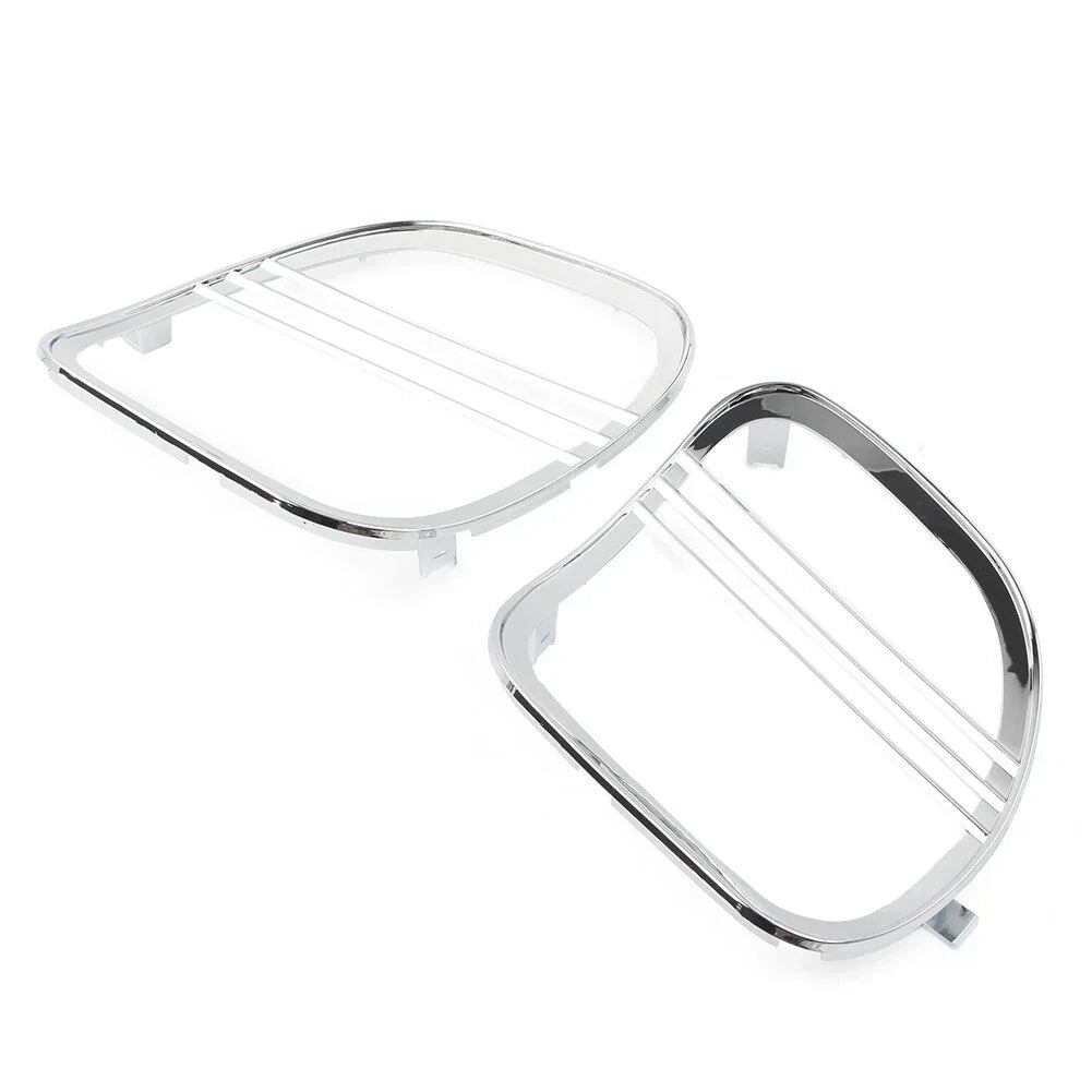 Chrome Tri-Line Speaker Grills Covers for Harley Road Glide FLTRX (2015-2021)