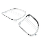 Chrome Tri-Line Speaker Grills Covers for Harley Road Glide FLTRX (2015-2021)