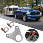 5th Wheel Ultimate Connection Safety Chains & Plate for 1/2in Shackles Kit
