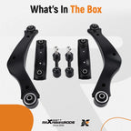 6x Rear Upper Lower Control Arms Sway Bar for Chevy Impala Malibu (2000–2020)