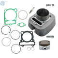Cylinder Piston Gasket Top End Kit for Yamaha Warrior 350 (1987–2004)