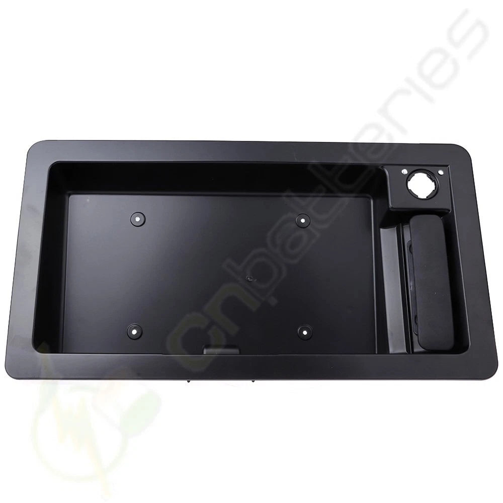 Rear Right Cargo Door Handle & License Plate Bracket for Ford Van (2005–2007)
