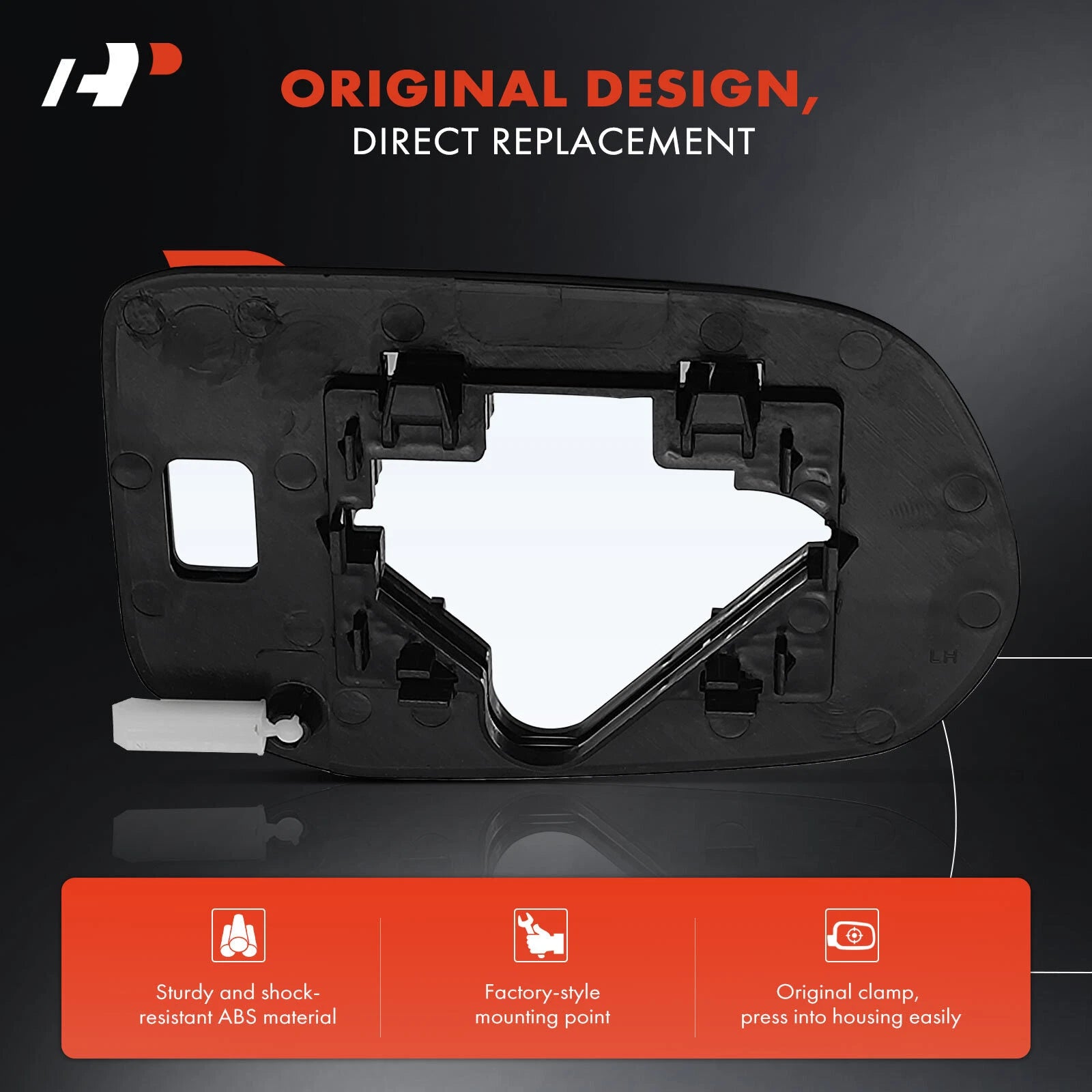 Driver Manual Mirror Glass for Honda Civic (2006-2011)