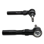 Inner Outer Tie Rod End Set + Steering Boots for Chevrolet Silverado GMC Sierra (2007–2018)