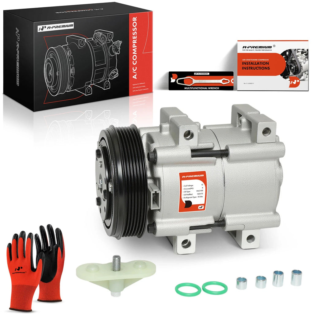 A/C Compressor with Clutch for Ford Explorer Ranger (1991–2001)