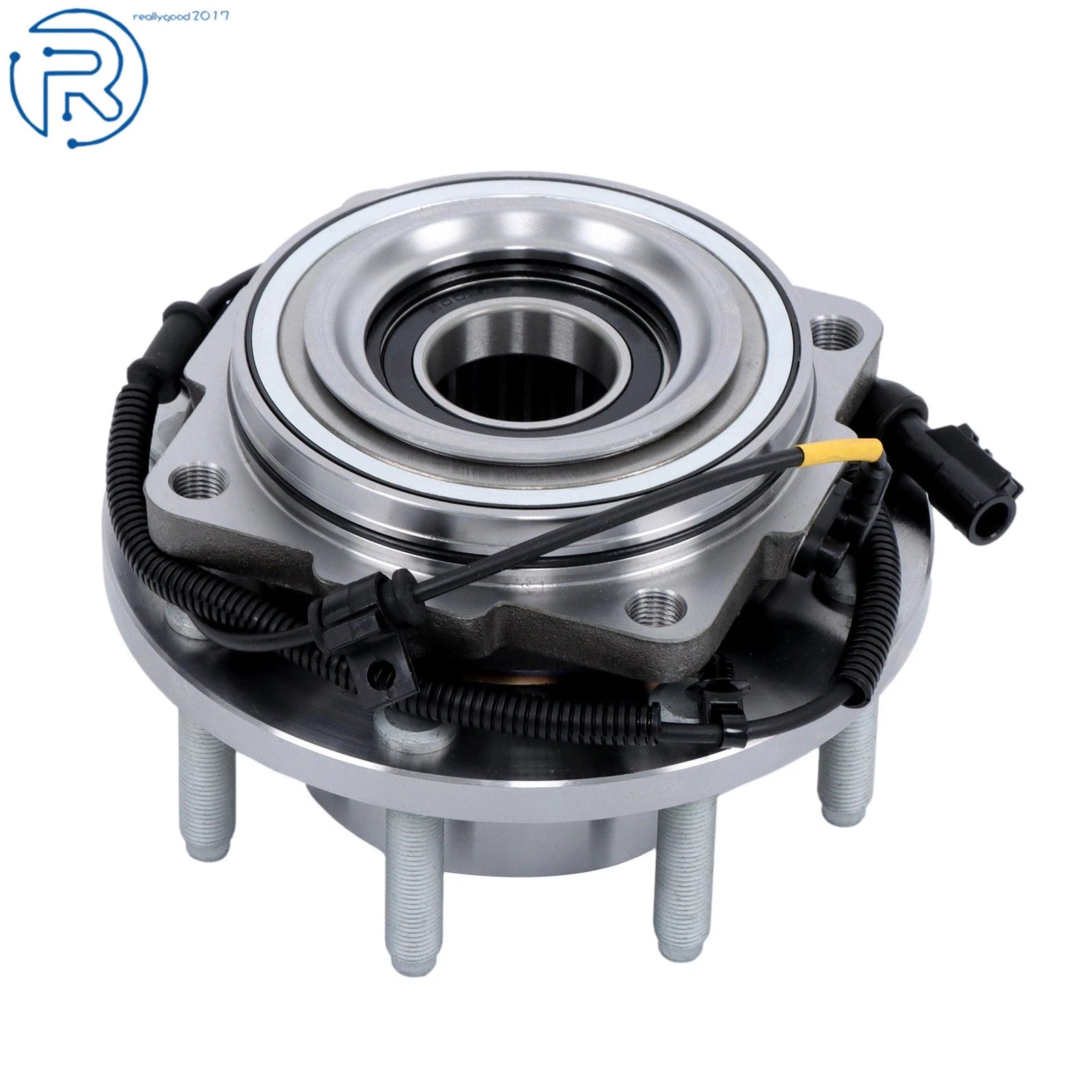 2X Front Wheel Bearing Hub Assembly for Ford F-250 F-350 SD 4x4 (2017–2022)