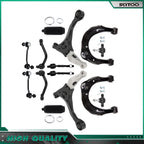 14Pcs Front Control Arm Tie Rod End Ball Joint Sway Bar for Hyundai Sonata (2006–2008)