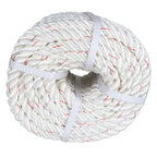 Set of 2 Polyester Braided Ropes for Multipurpose Use (100' Length)