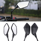 M10 10mm Universal Motorcycle Rearview Side Mirrors for Honda