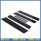 Set of 6 Gloss Black Door Pillar Posts Trim for Honda Civic (2006–2011)