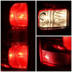 Left Side Tail Light for Chevrolet Suburban Tahoe (2007–2014) OE Chrome Red Lens