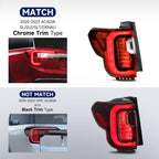 LED Tail Light Outer Left Driver Side for GMC Acadia Denali SL SLE SLT (2020–2023)