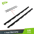 Set of 2 Outer Front Window Sweep Weatherstrip for Chevy GMC Pickup (1988–1999)