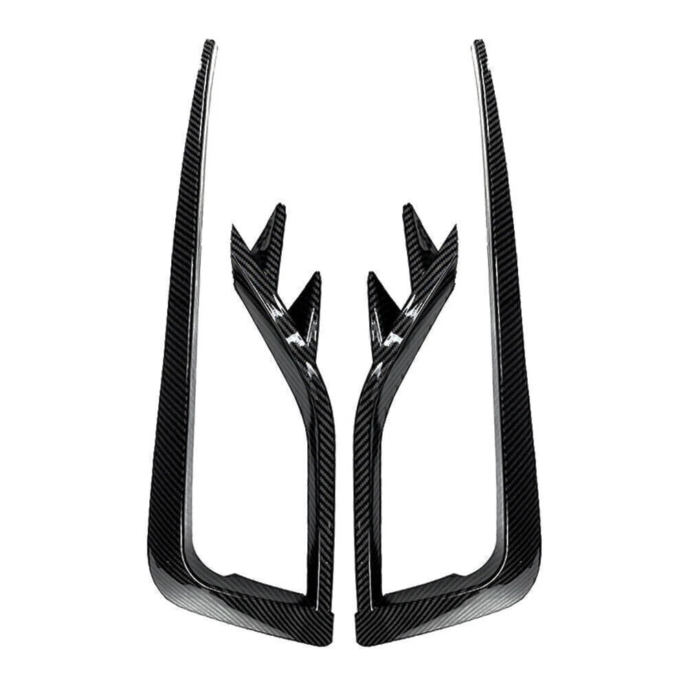 Carbon Fiber Fog Light Lamp Cover for VW Golf MK7.5 (2017–2019)