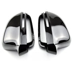 Gloss Black Mirror Cover Cap for Audi A3/S3 8P (2008–2009) w/ Lane Assist